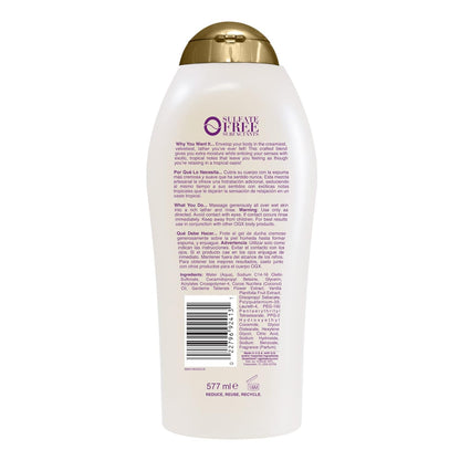 Extra Creamy + Coconut Miracle Oil Ultra Moisture Body Wash, 19.5 Fl Oz